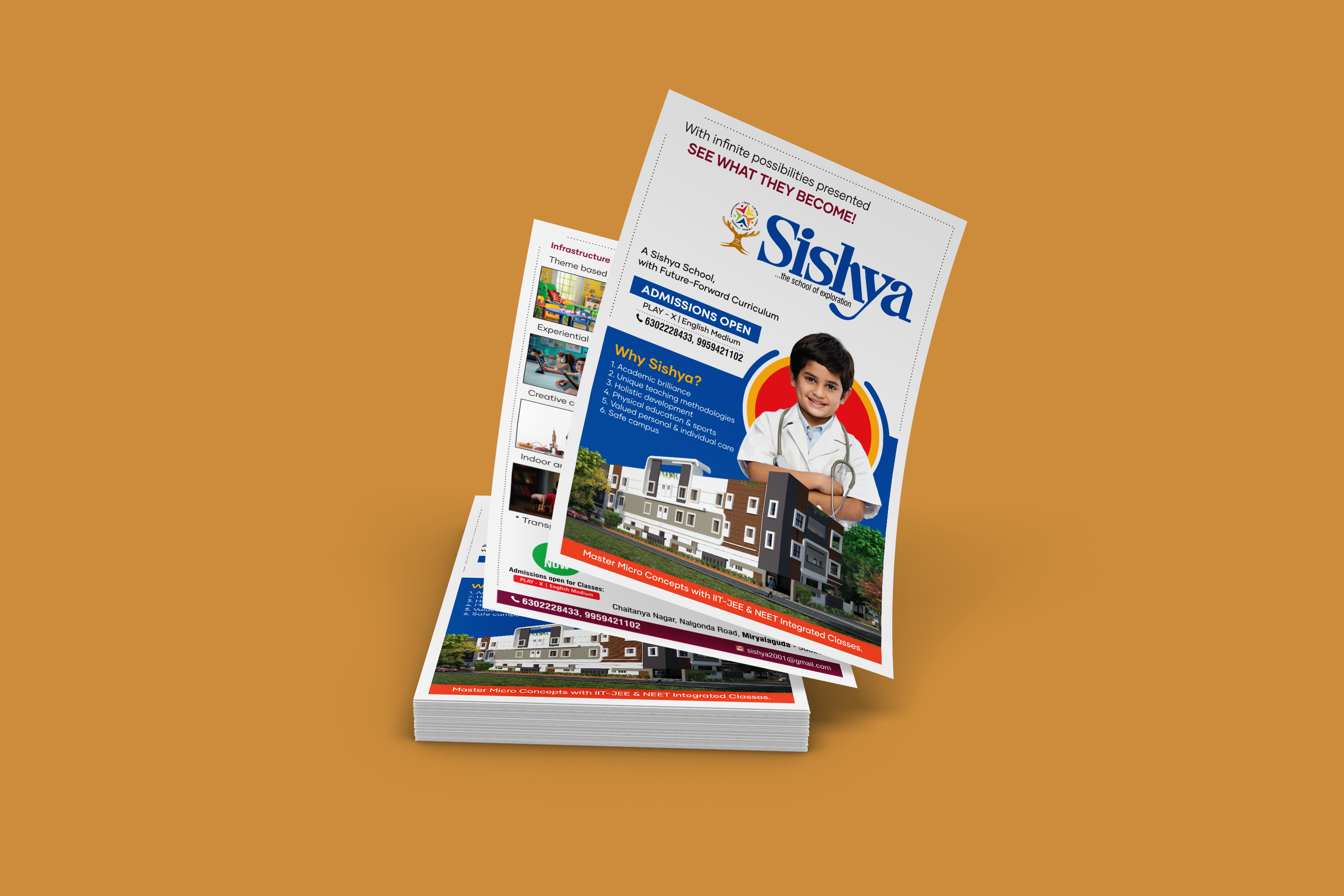 Graphic design and branding work