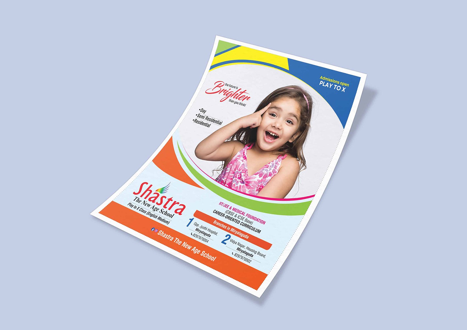 Education creative advertising
